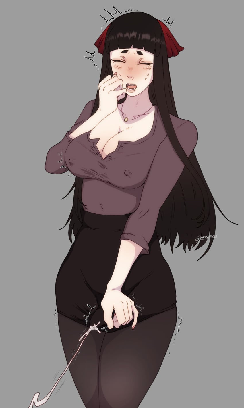 Satsuki (Original) Rule 34 – Black Hair