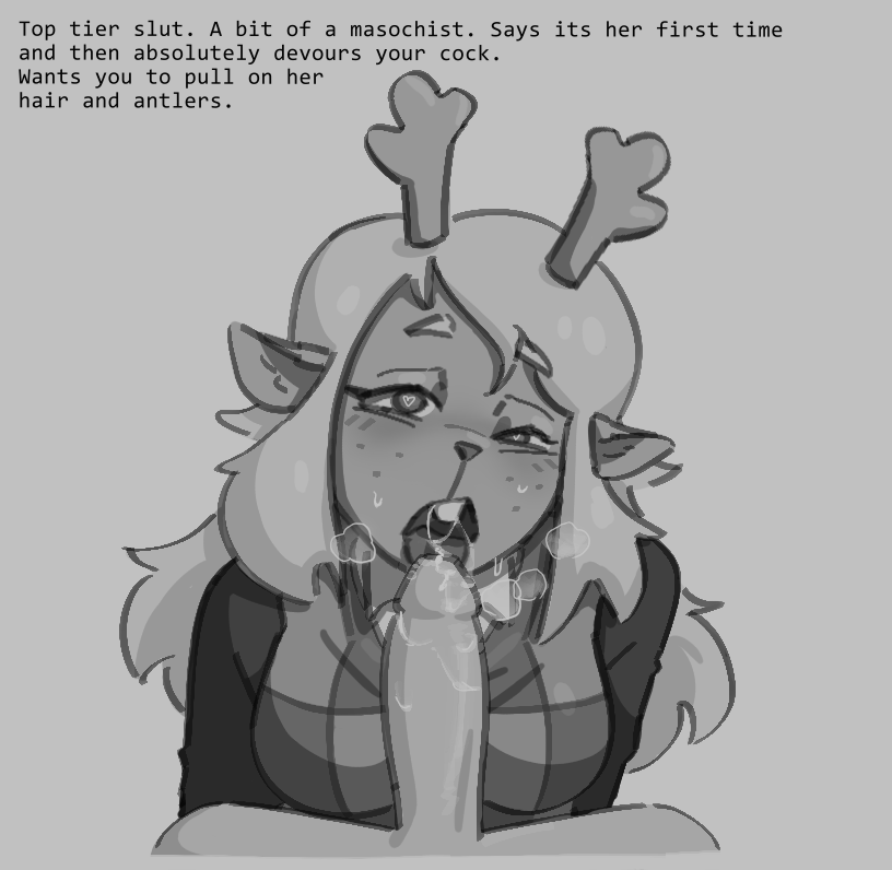 Noelle Holiday Deltarune Rule 34 – Blowjob Hentai Pic