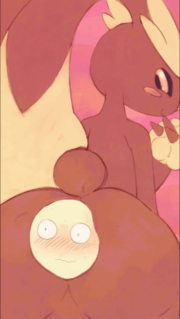 Pokemon & Lopunny Rule 34 GIF – Anthro