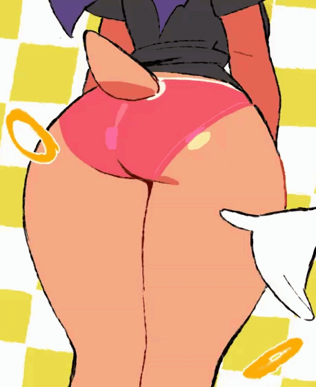 Rouge The Bat (Sega) Rule 34 GIF – Ass