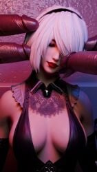 Eve & Yorha 2b (Stellar Blade) Rule 34 Video – 4 Penises