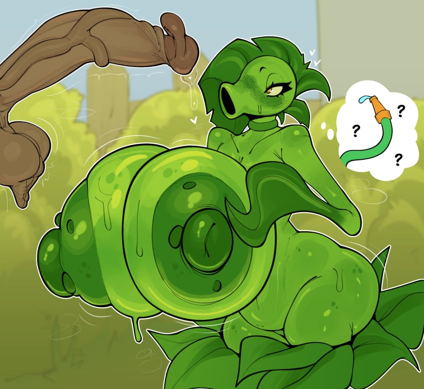 Peashooter Plants vs Zombies Rule 34 – Big Dick Hentai Pic #5