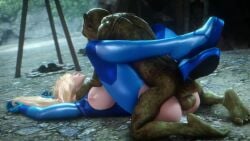 Samus Aran & Zero Suit Samus (Metroid) Rule 34 Video