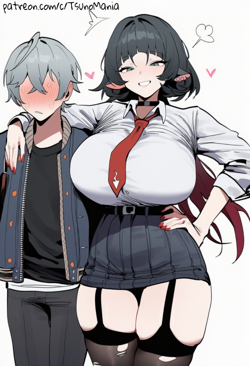 Jane Doe & Wise (Zenless Zone Zero) Rule 34 – Chocker