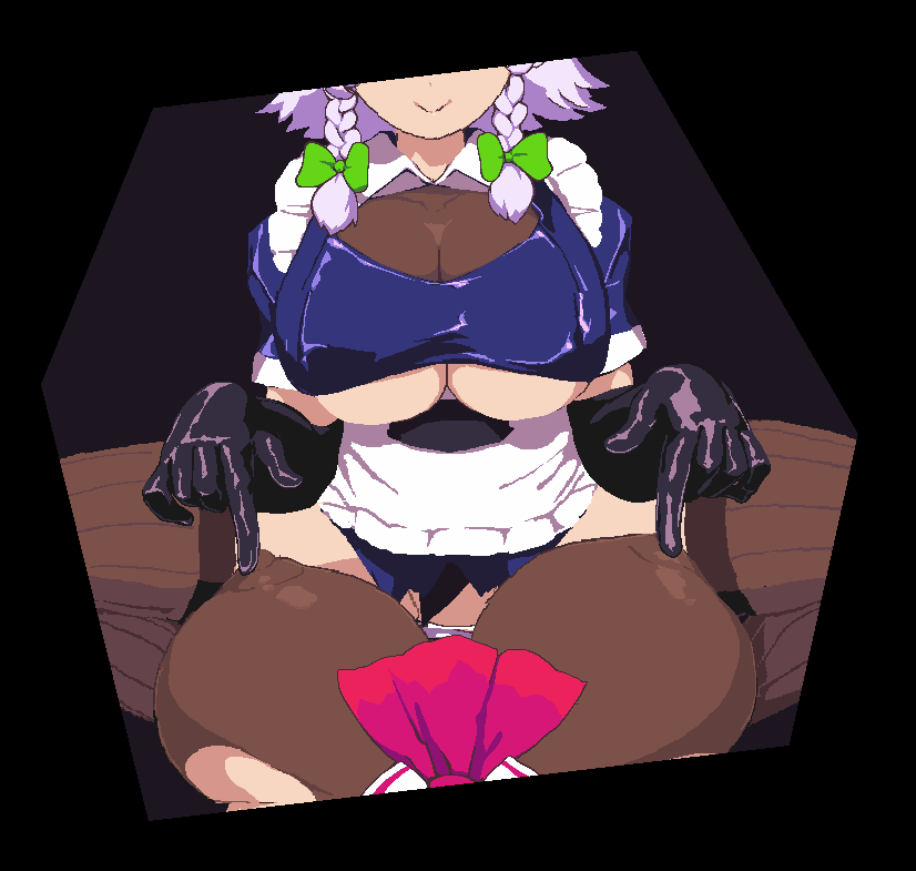 Remilia Scarlet & Remilia Scarlet (Touhou) Rule 34 GIF