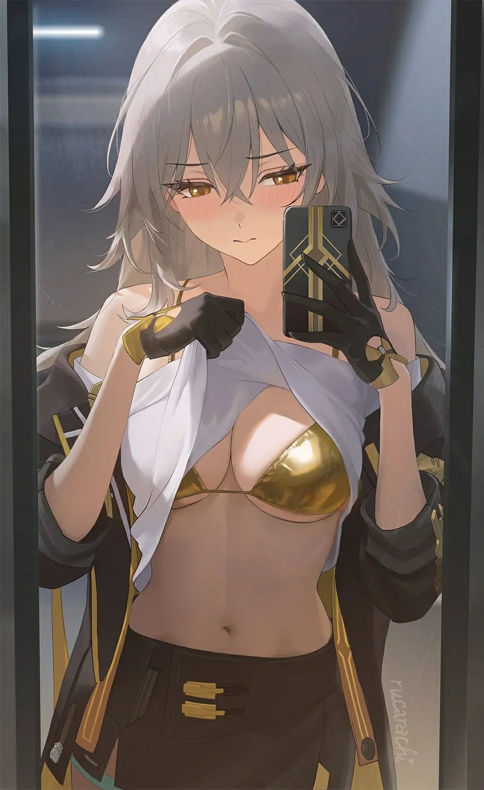 Stelle (Honkai) Rule 34 – Cellphone