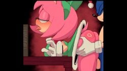 Amy Rose & Jingle Belle Amy (Christmas) Rule 34 Video