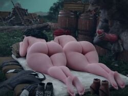 Geralt Of Rivia & Triss Merigold (The Witcher) Rule 34 Video