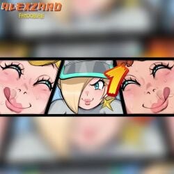 Cyan Yoshi & Princess Daisy (Mario) Rule 34 Video