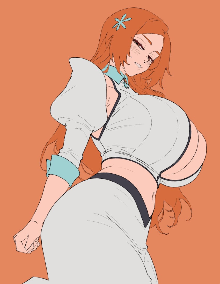 Inoue Orihime (Bleach) Rule 34 – Big Breasts