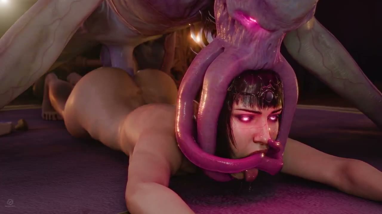 Mind Flayer (Baldur's Gate) hentai artwork