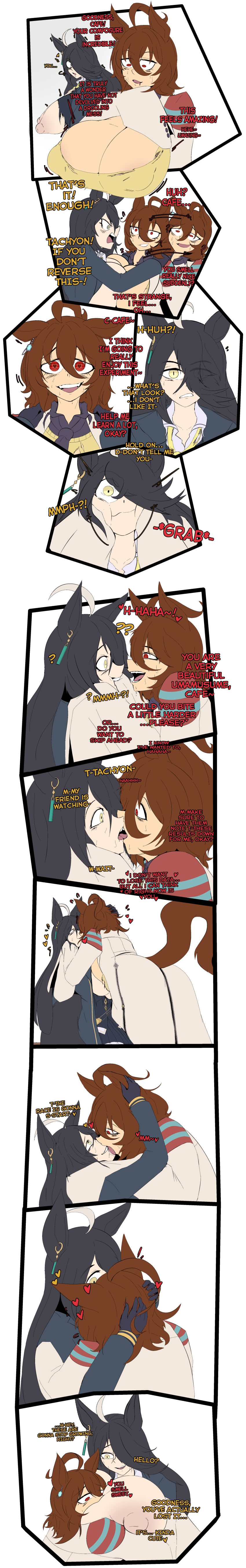 Agnes Tachyon & Manhattan Cafe (Umamusume) Rule 34