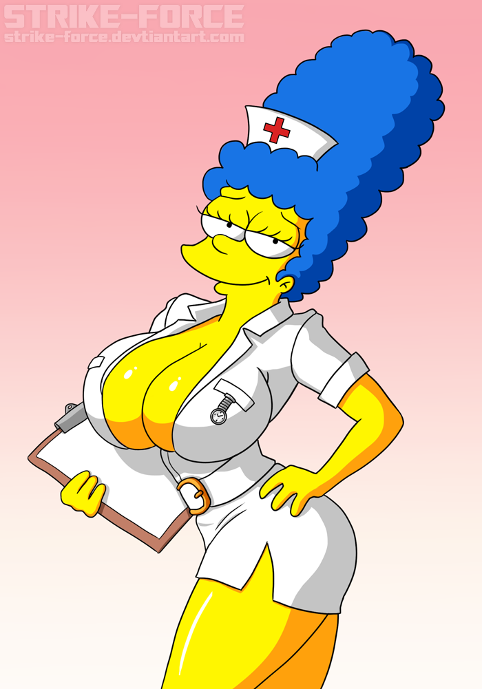 Marge Simpson (Deviantart) Rule 34 – Alternate Breast Size