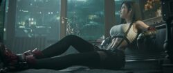 Tifa Lockhart Final Fantasy Rule 34 – Handjob 3D Animation #6