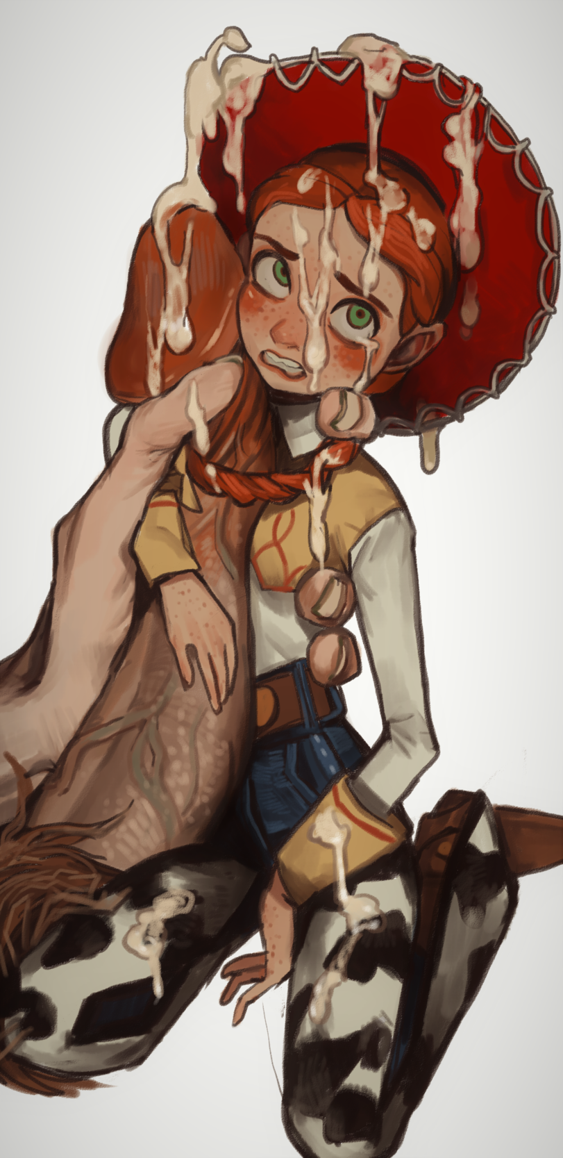 Jessie (Disney) Rule 34 – Blush