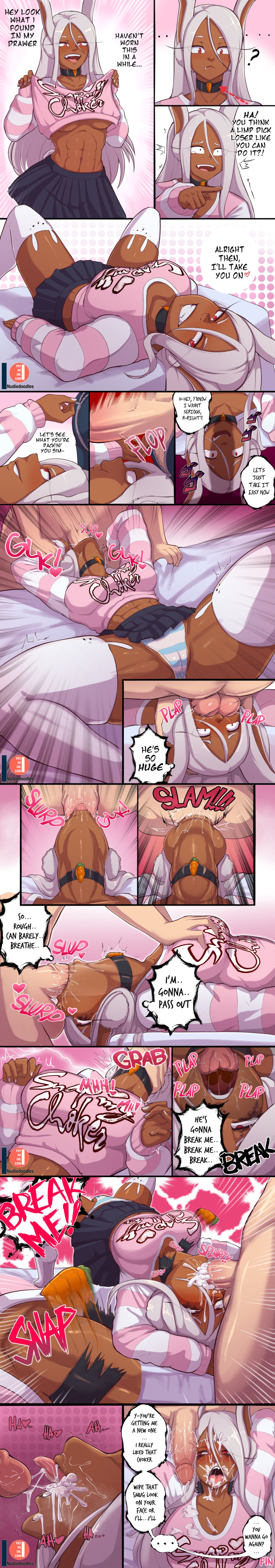 Anon & Mirko (My Hero Academia) Rule 34 – Abs