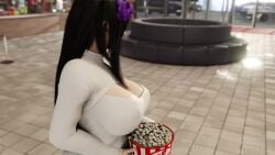 Tifa Lockhart (Final Fantasy) Rule 34 Video – Black Hair