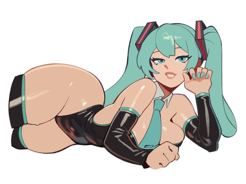 Hatsune Miku (Vocaloid) Rule 34 – Big Thighs