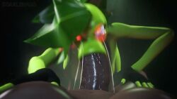 Peashooter Plants vs Zombies Rule 34 – Blowjob 3D Animation #4