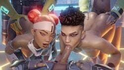 Bangalore & Caustic (Apex Legends) Rule 34 Video