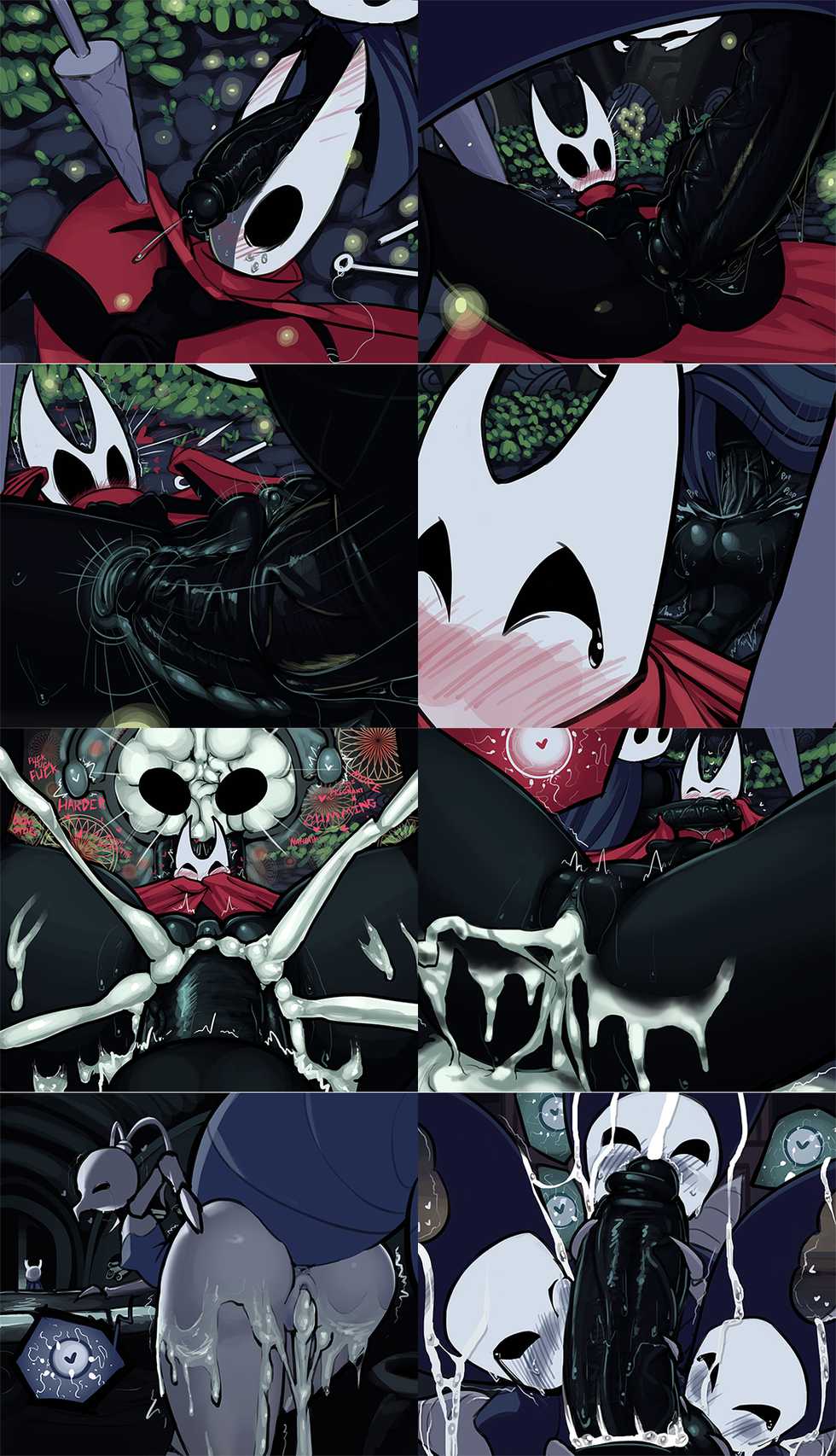 Hornet & The Knight Hollow Knight Rule 34 – Blowjob Pic