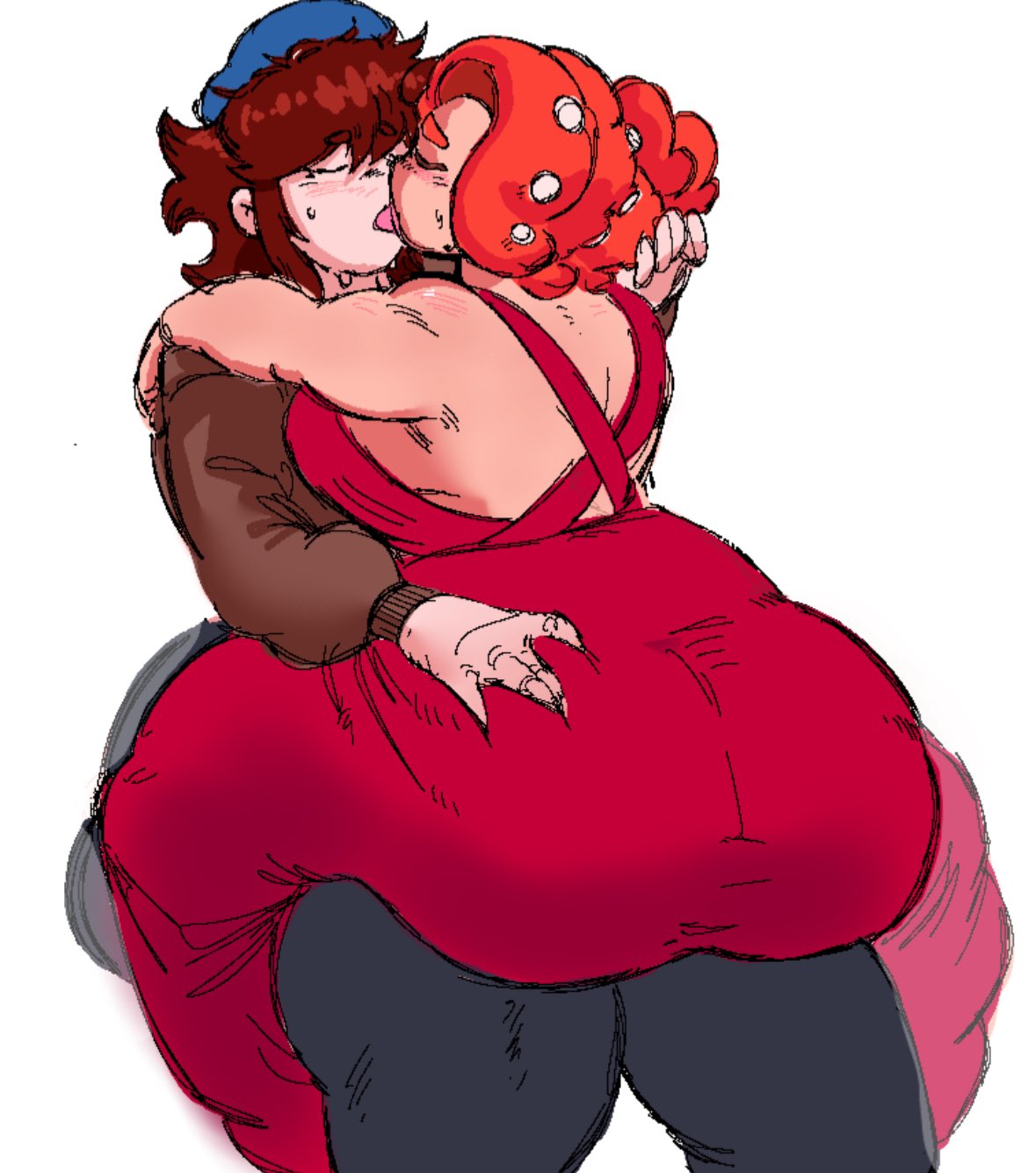Girlfriend & Massacre Girlfriend (Friday Night Funkin) Rule 34