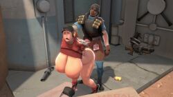 Demoman & Femdemo (Team Fortress 2) Rule 34 Video