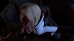 Gwen Stacy Spider-Man Rule 34 – Creampie & Interracial Animation