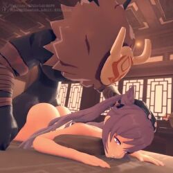 Aether & Hilichurls (Genshin Impact) Rule 34 Video