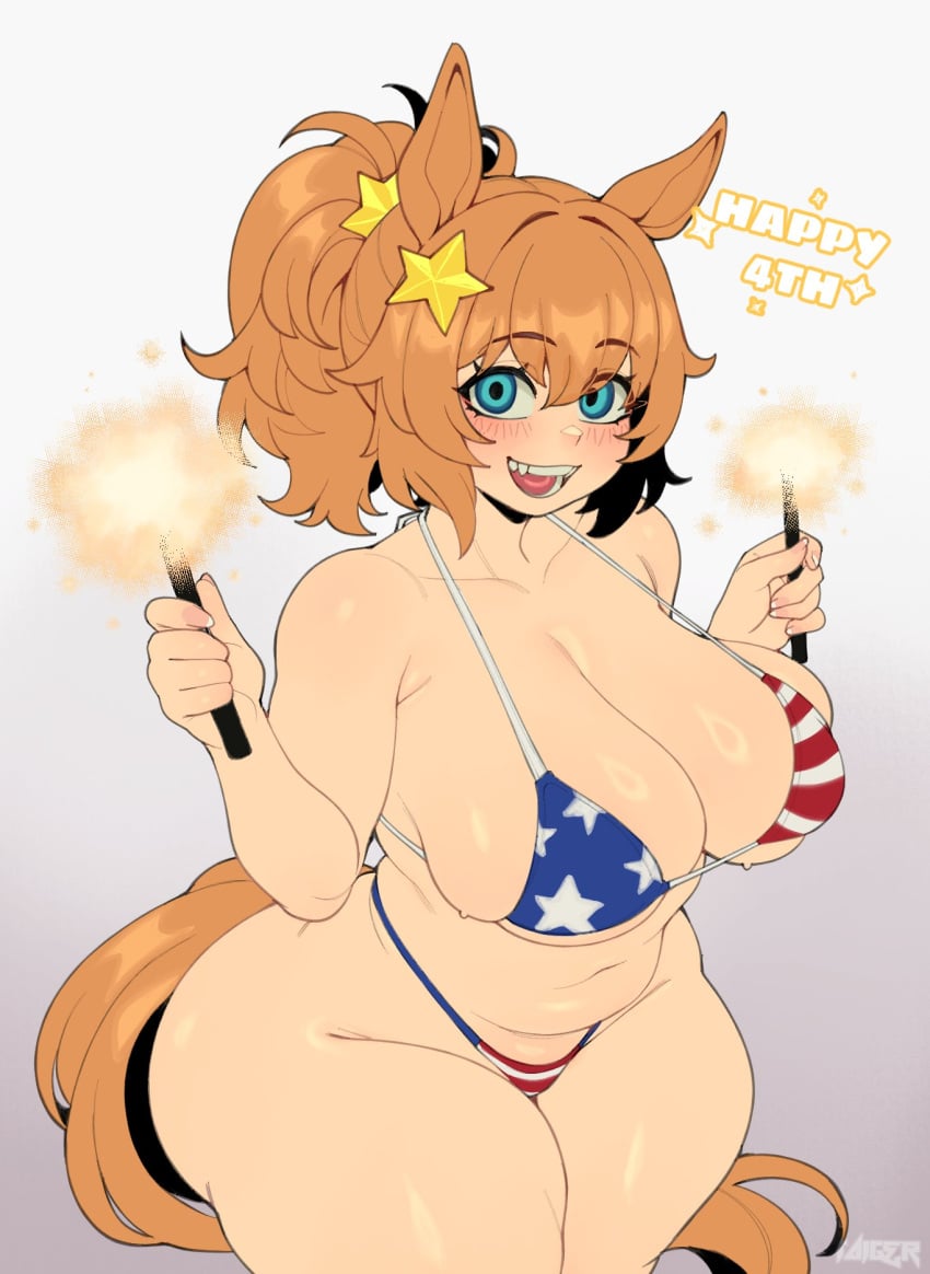 Taiki Shuttle (4th Of July) Rule 34 – American Flag