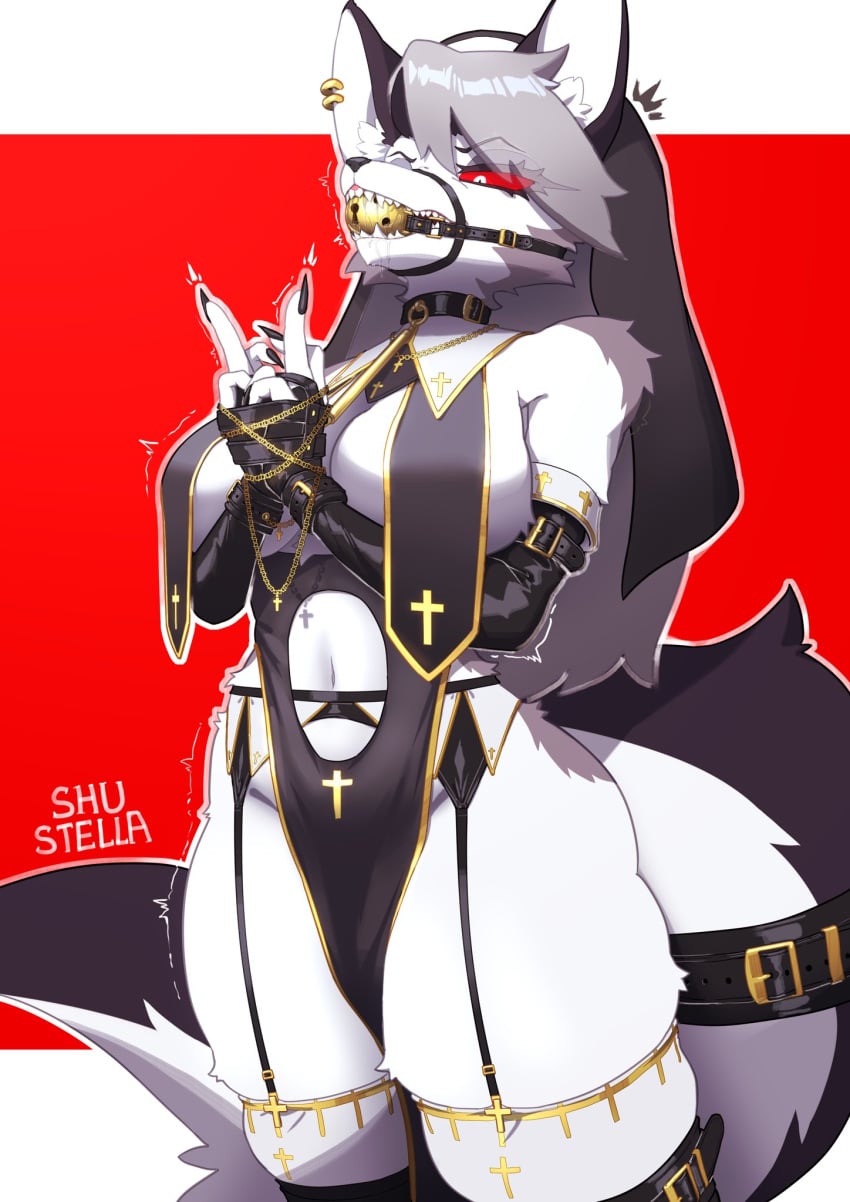 Loona (Hellaverse) Rule 34 – Ball Gag