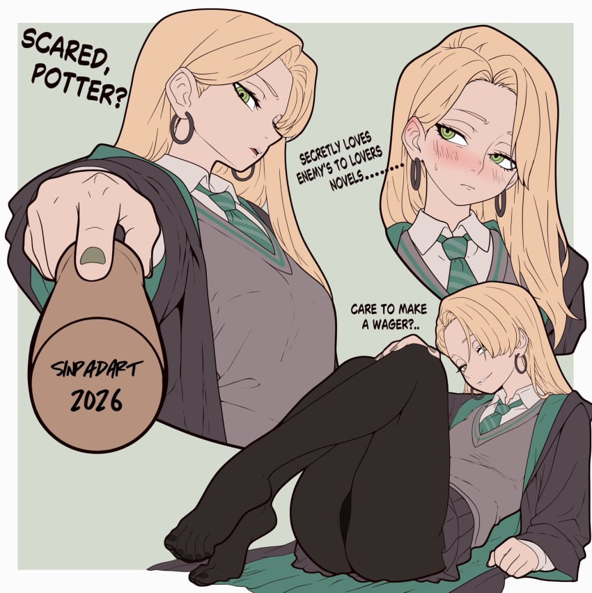 Draco Malfoy Harry Potter Rule 34 – Stockings Hentai Pic