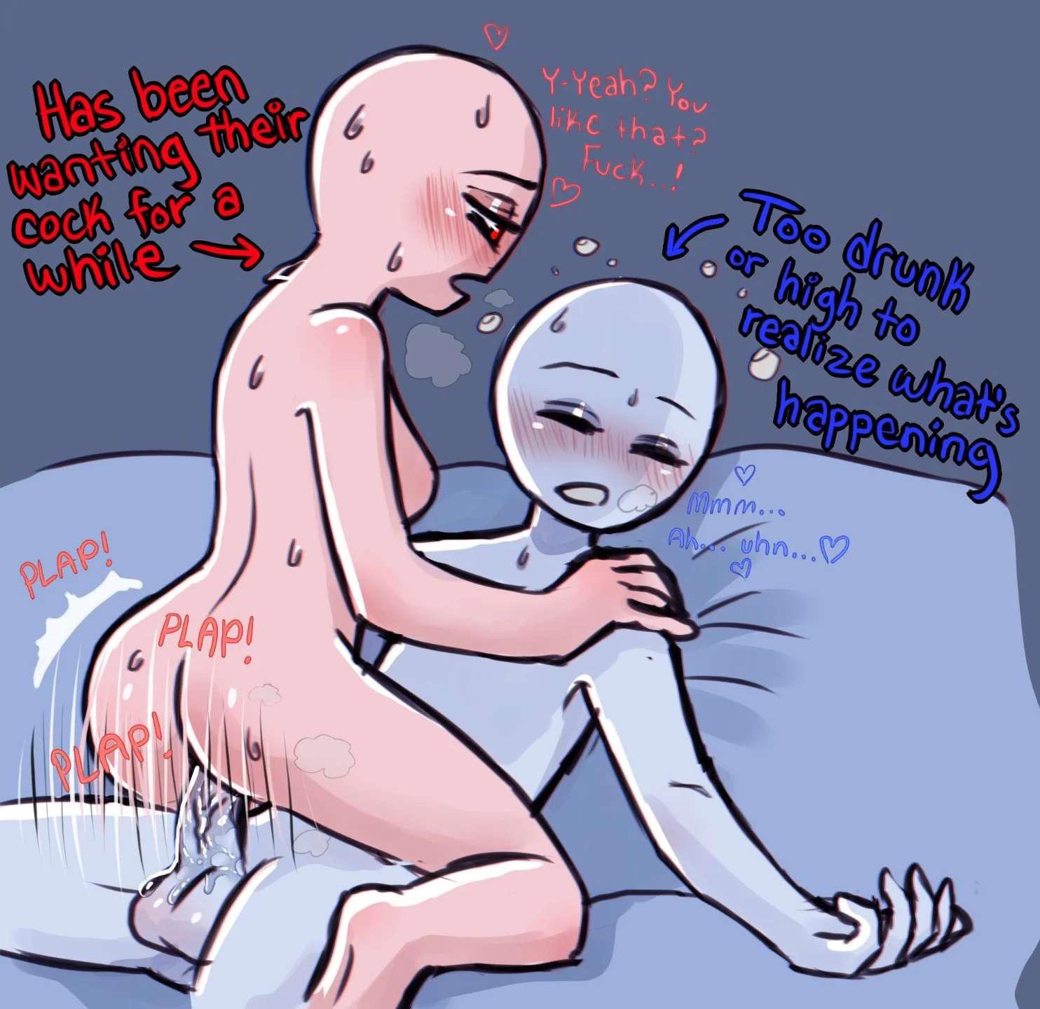 Anon & Anonymous Female (Original) Rule 34 – Ambiguous Penetration