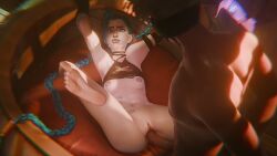 Arcane Ekko & Arcane Jinx Rule 34 Video – Armpits