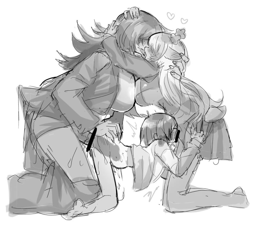 Kris & Kris Female (Deltarune) Rule 34 – Anthro On Human