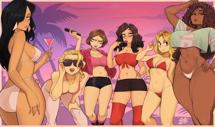 Gta Vi Cover Girl & Gtav Cover Girl (Grand Theft Auto) Rule 34