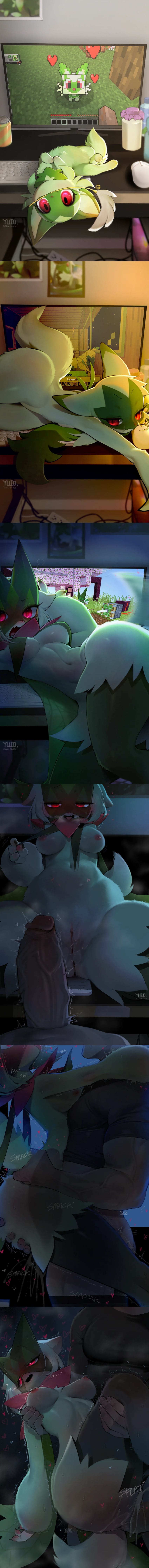 Floragato & Gen 9 Pokemon (Creatures) Rule 34 – After Sex