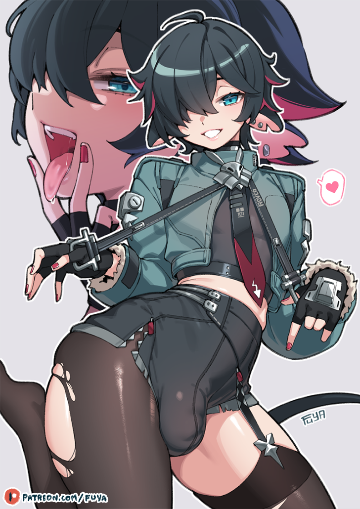 Jane Doe & Thiren Zenless Zone Zero Rule 34 – Hentai Pic by Fuya