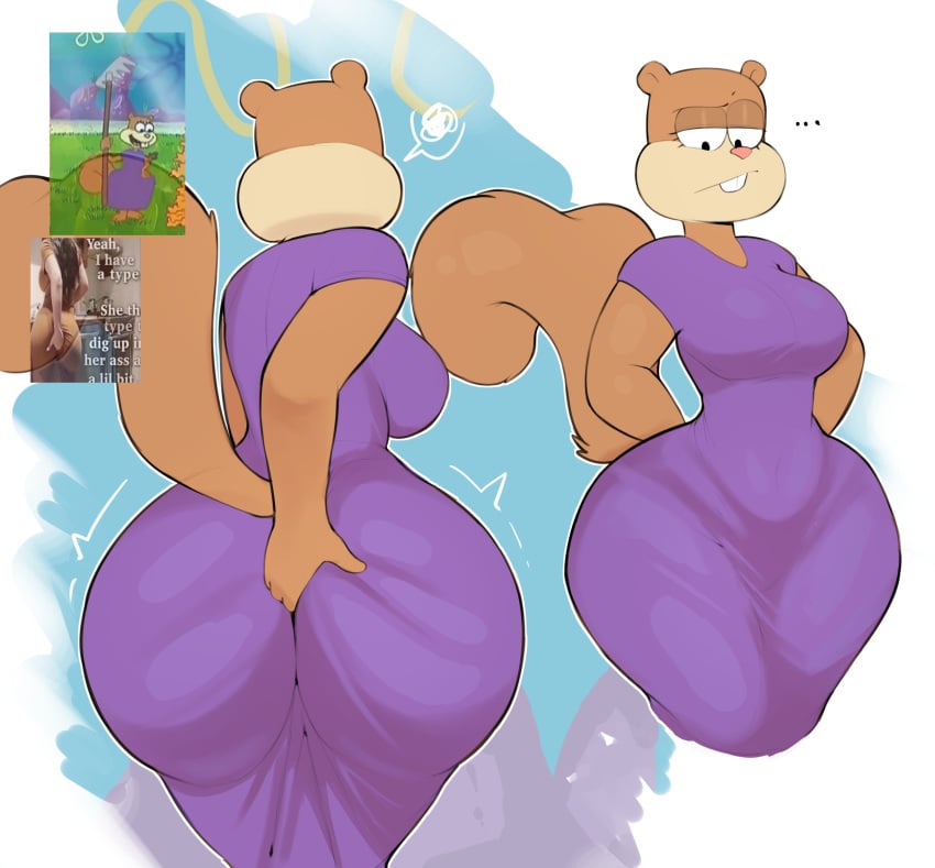 Sandy Cheeks (Nickelodeon) Rule 34 – Anthro