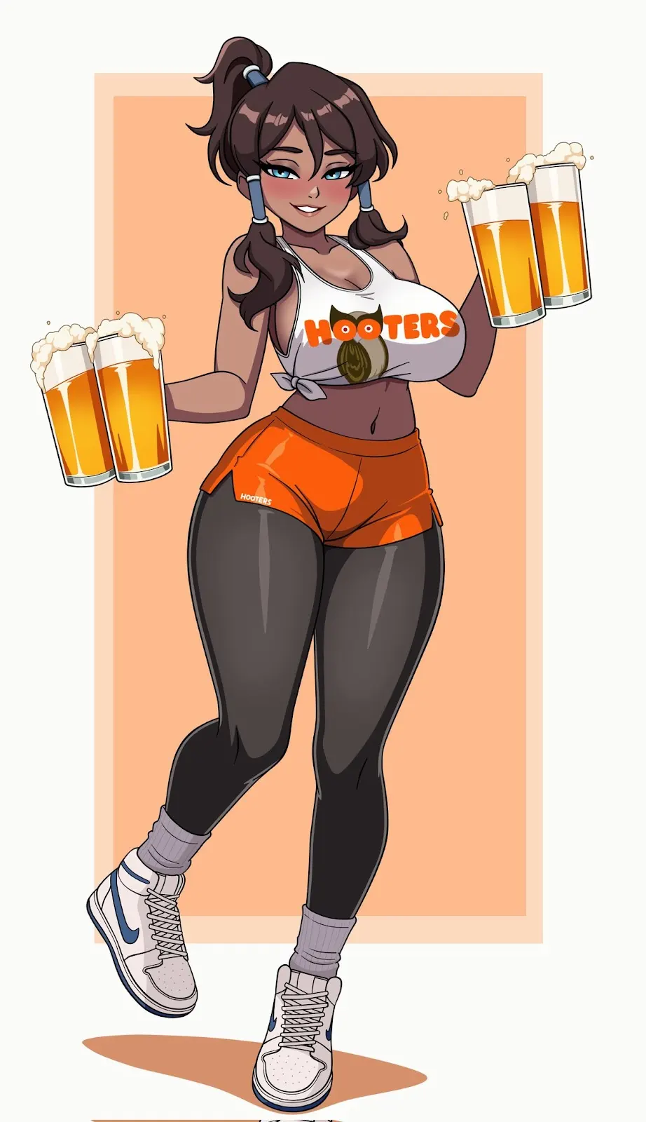 Korra (Hooters) Rule 34 – Beer