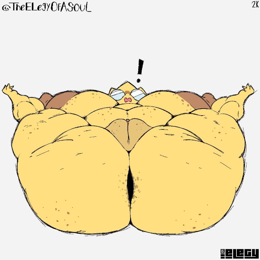 Alphys & Alphys (Deltarune) Rule 34 – Anus