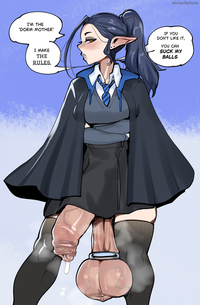 Hentai Rule 34 Pic – Futanari & Big Dick by Streachybear
