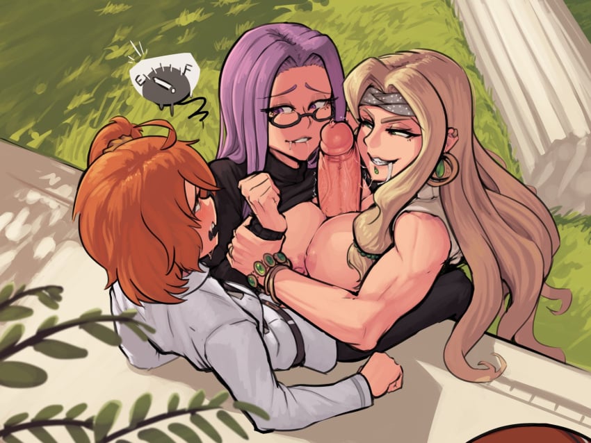 Fujimaru Ritsuka & Medusa (Fate/grand Order) Rule 34
