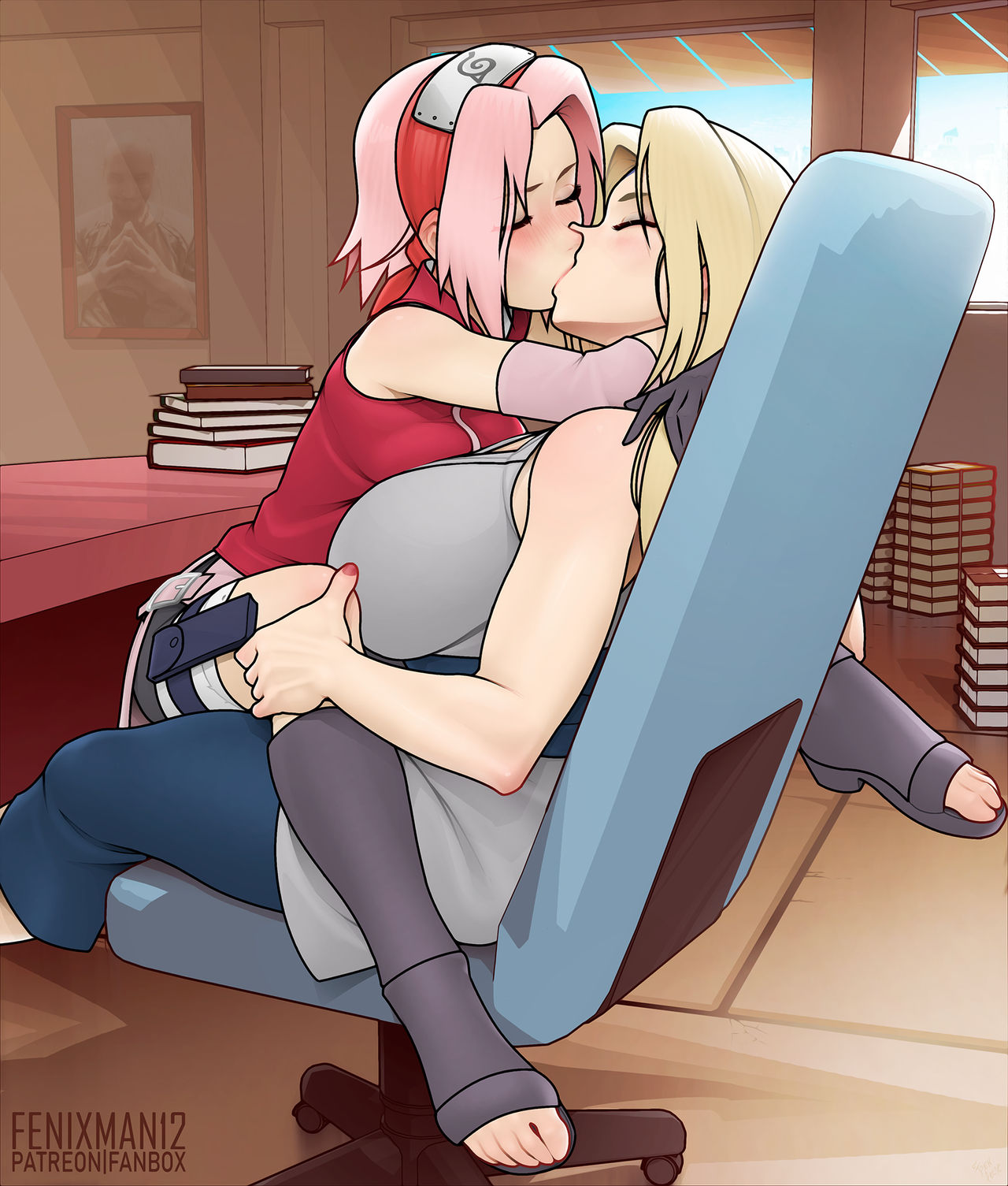Sakura Haruno & Tsunade (Naruto) Rule 34 – Age Difference