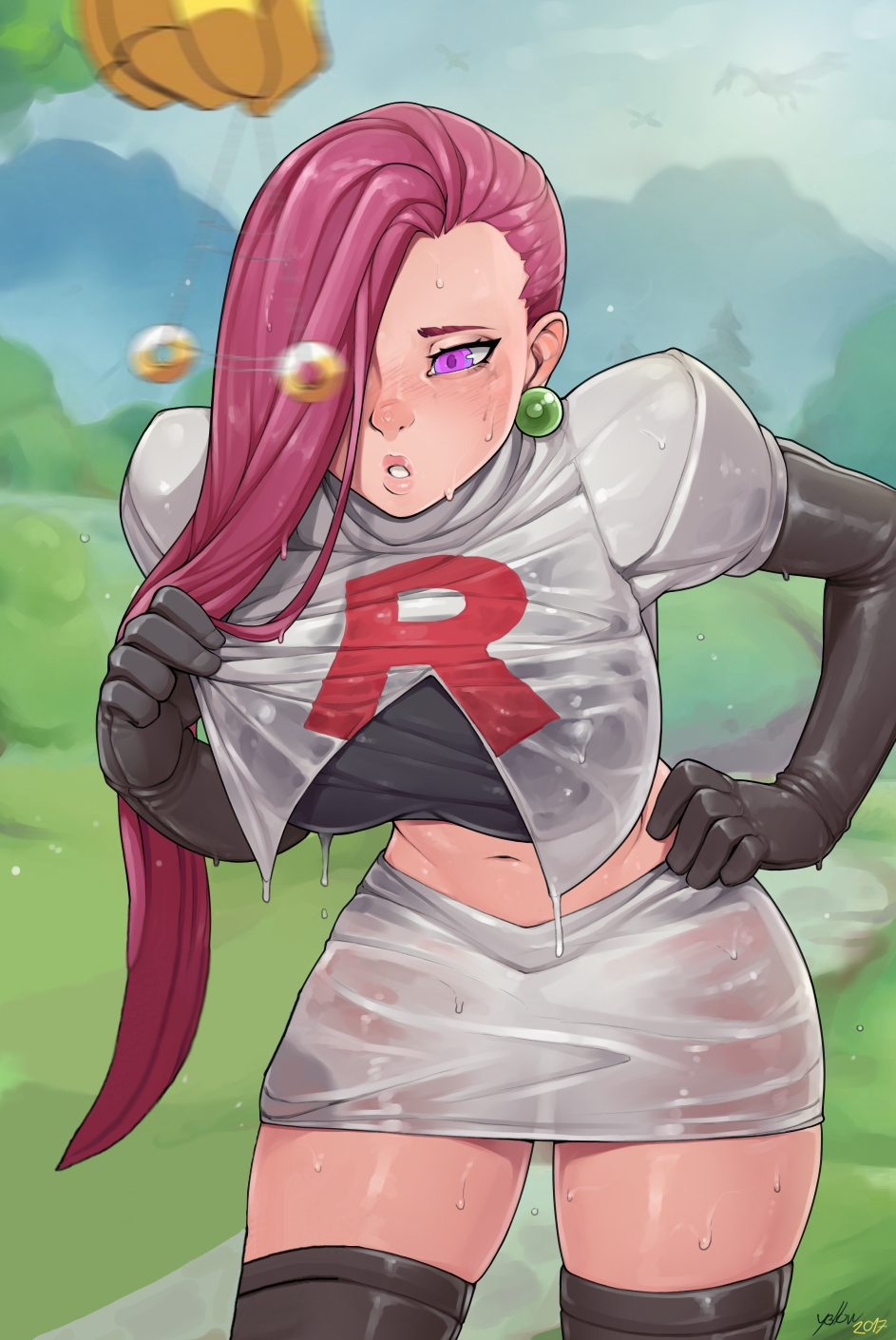 Hypno & Jessie (Nintendo) Rule 34 – Alternate Hairstyle