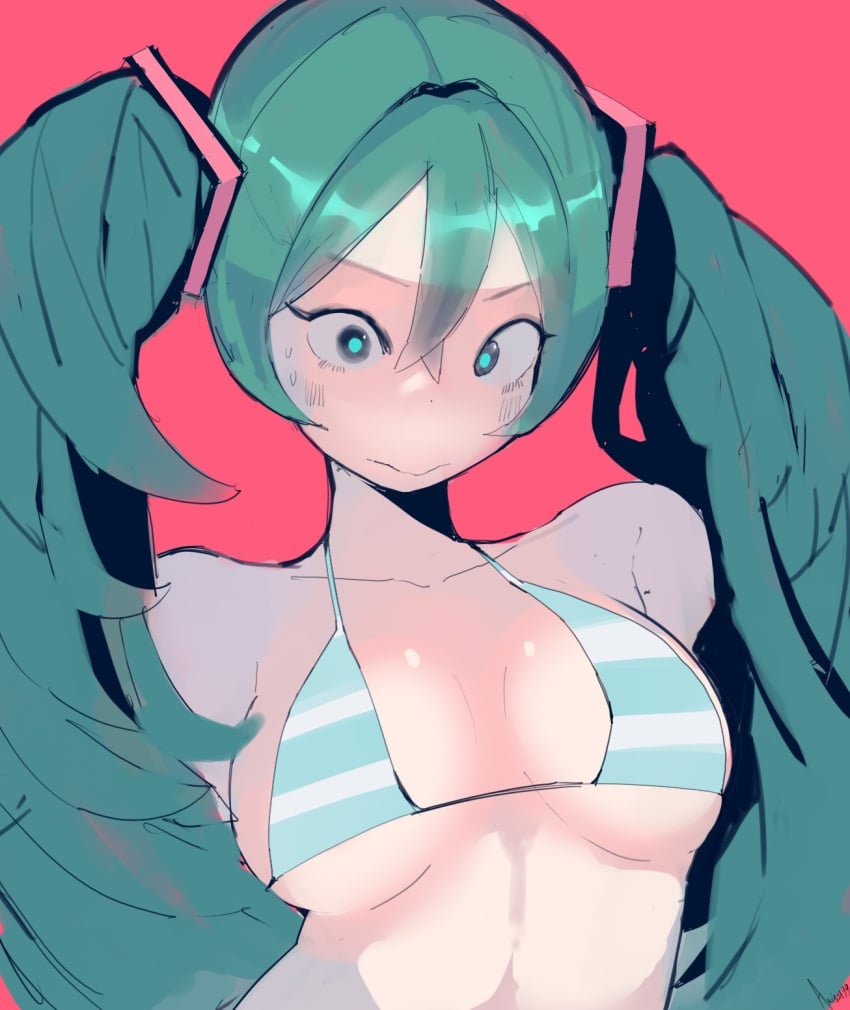 Hatsune Miku (Vocaloid) Rule 34 – Bare Arms