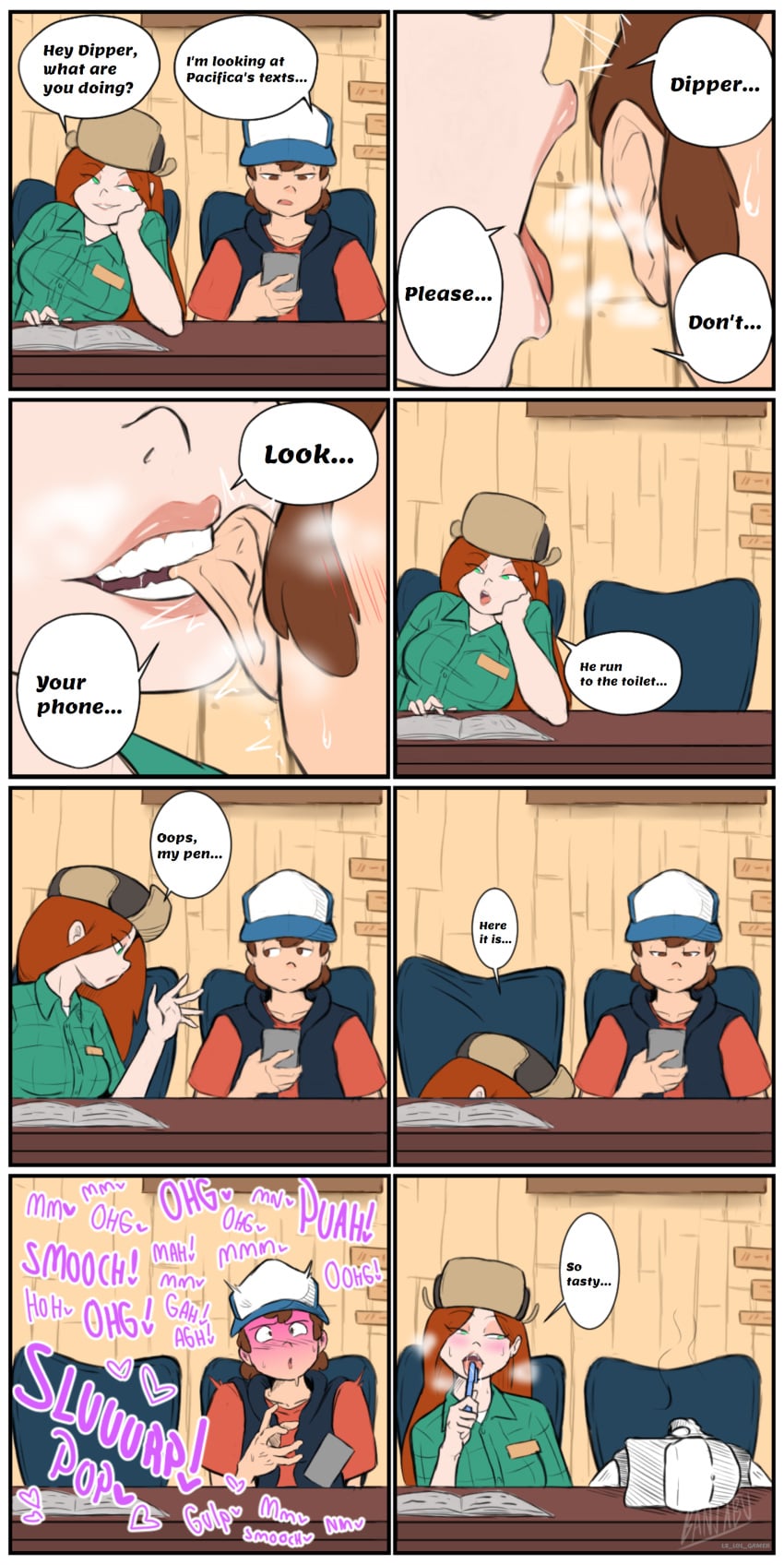 Dipper Pines & Wendy Corduroy (Disney) Rule 34