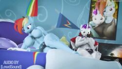 Original Character & Rainbow Dash (Friendship Is Magic) Rule 34 Video
