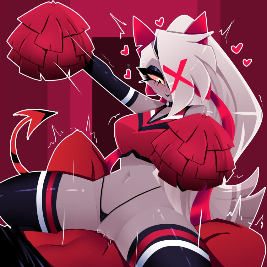 Vaggi & Vaggie (Hazbin Hotel) Rule 34 – Cheerleader