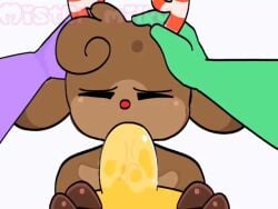 Toon & Looey Dandy's World Rule 34 – Blowjob Animation